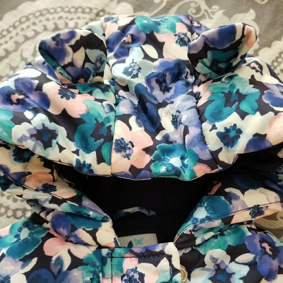 NWT Gymboree Floral Puffer Vest - Picture 3 of 4